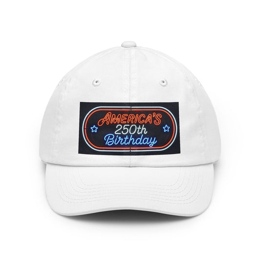 Dad Hat - 'America's 250th Birthday' Embroidered Patriotic Cap