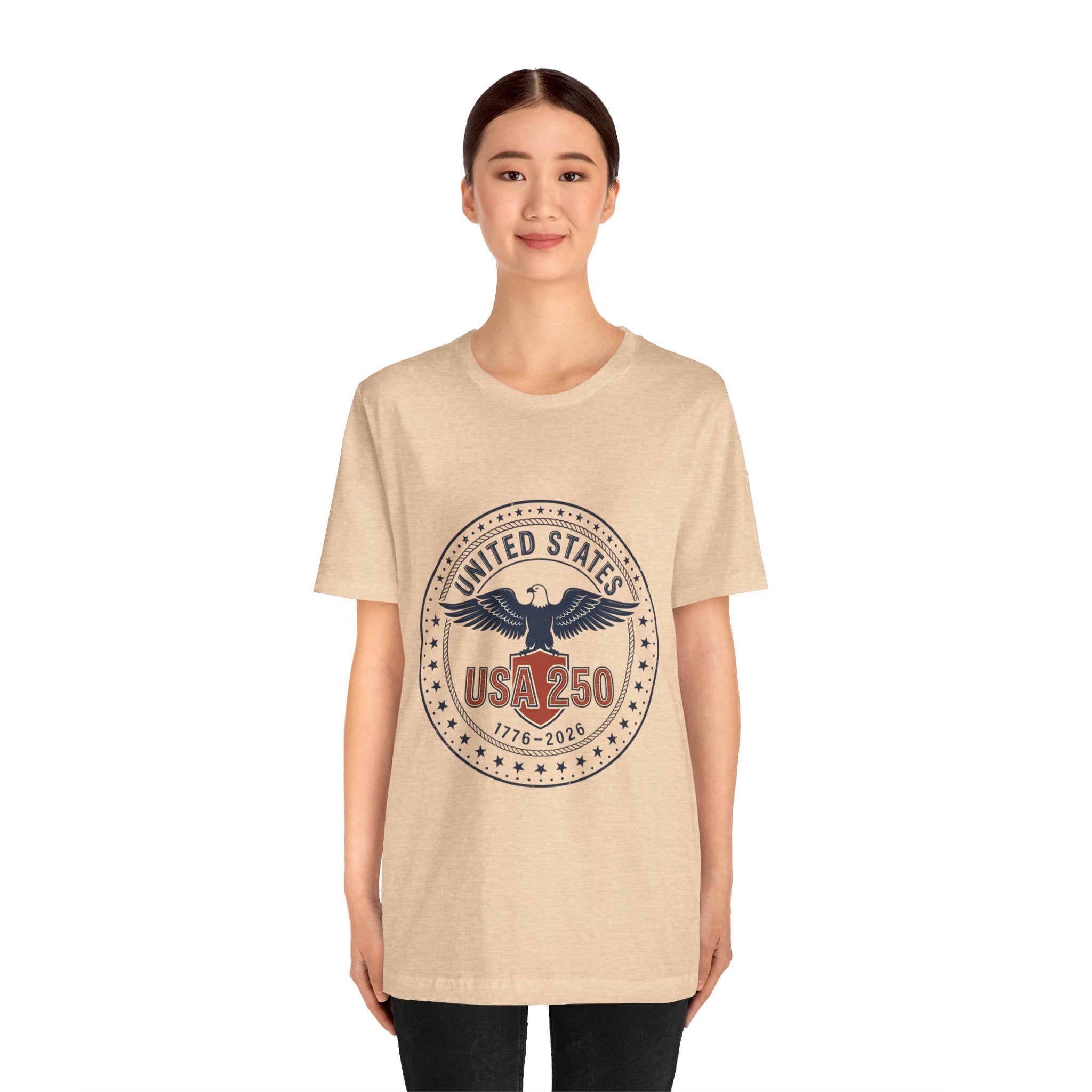 USA 250th Birthday Eagle Seal T-Shirt | 1776-2026 4th of July Patriotic Birthday