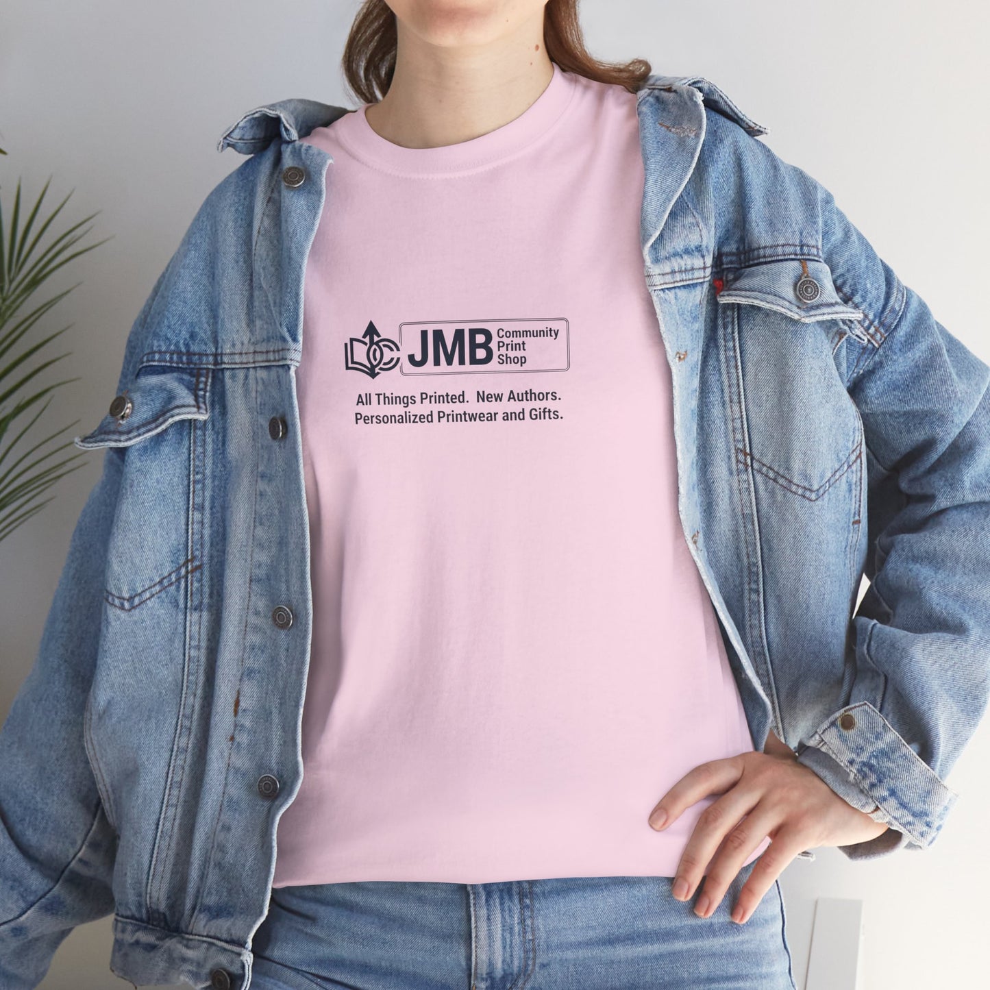 T-Shirt — Minimalist JMB Logo Tee (Small Chest Print)