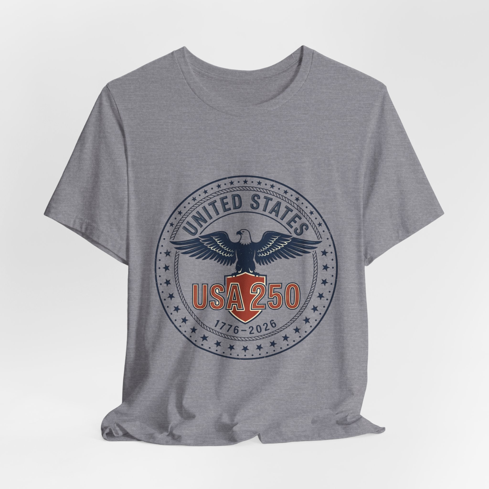 USA 250th Birthday Eagle Seal T-Shirt | 1776-2026 4th of July Patriotic Birthday