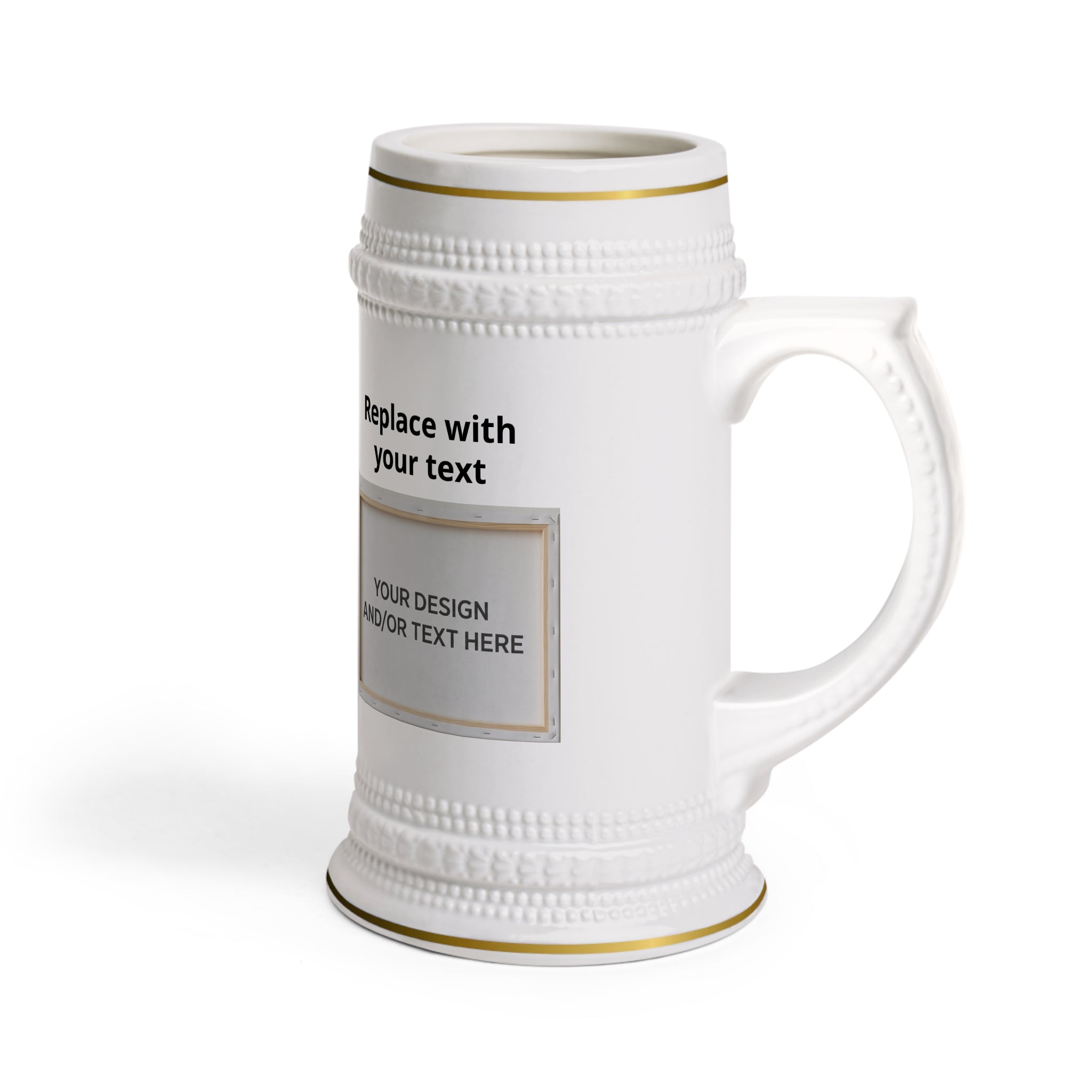 Design Your Way! Classic Beer Stein Mug – Vintage Bierkrug
