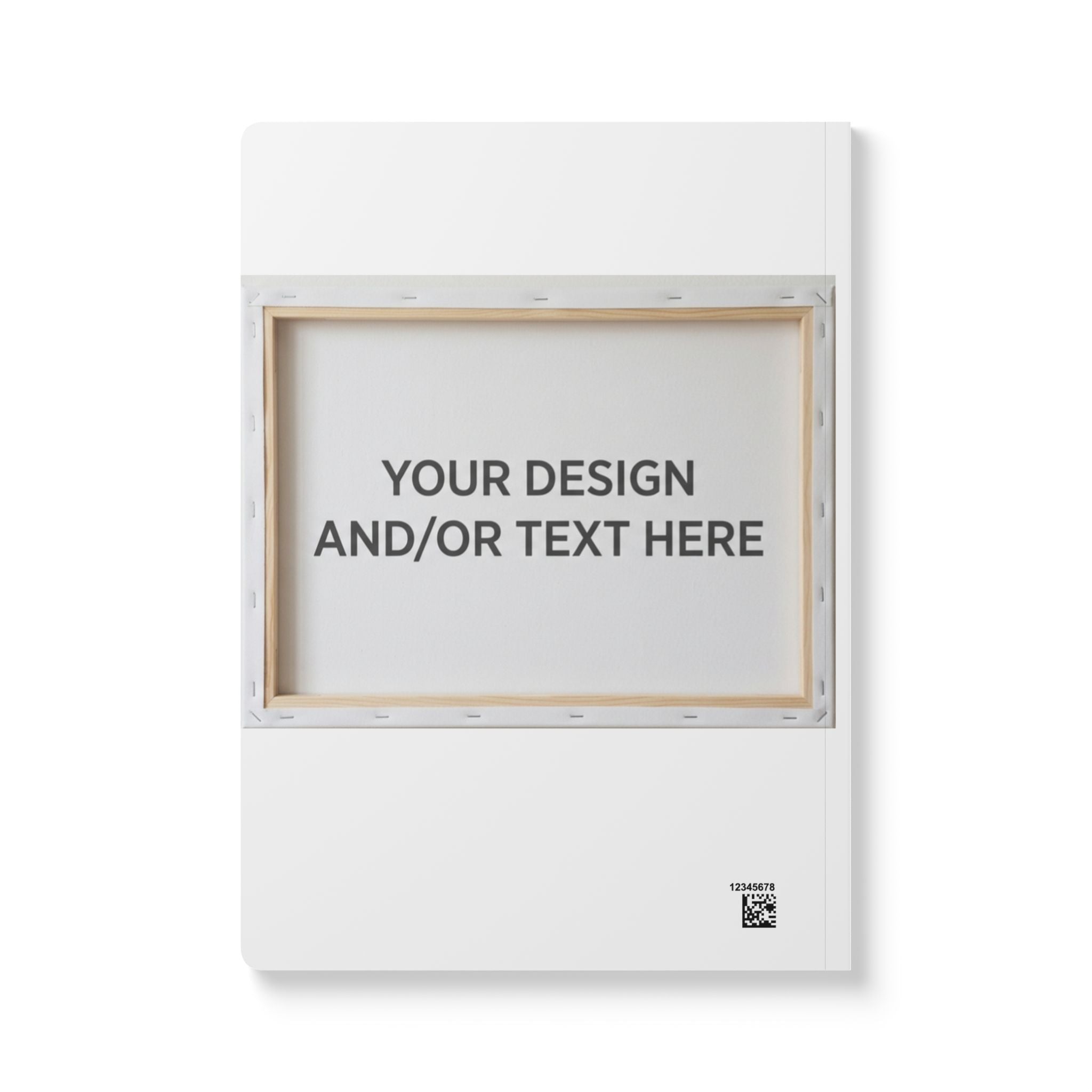 Personalized Photo Journal — Custom Softcover Notebook with Your Image & Text