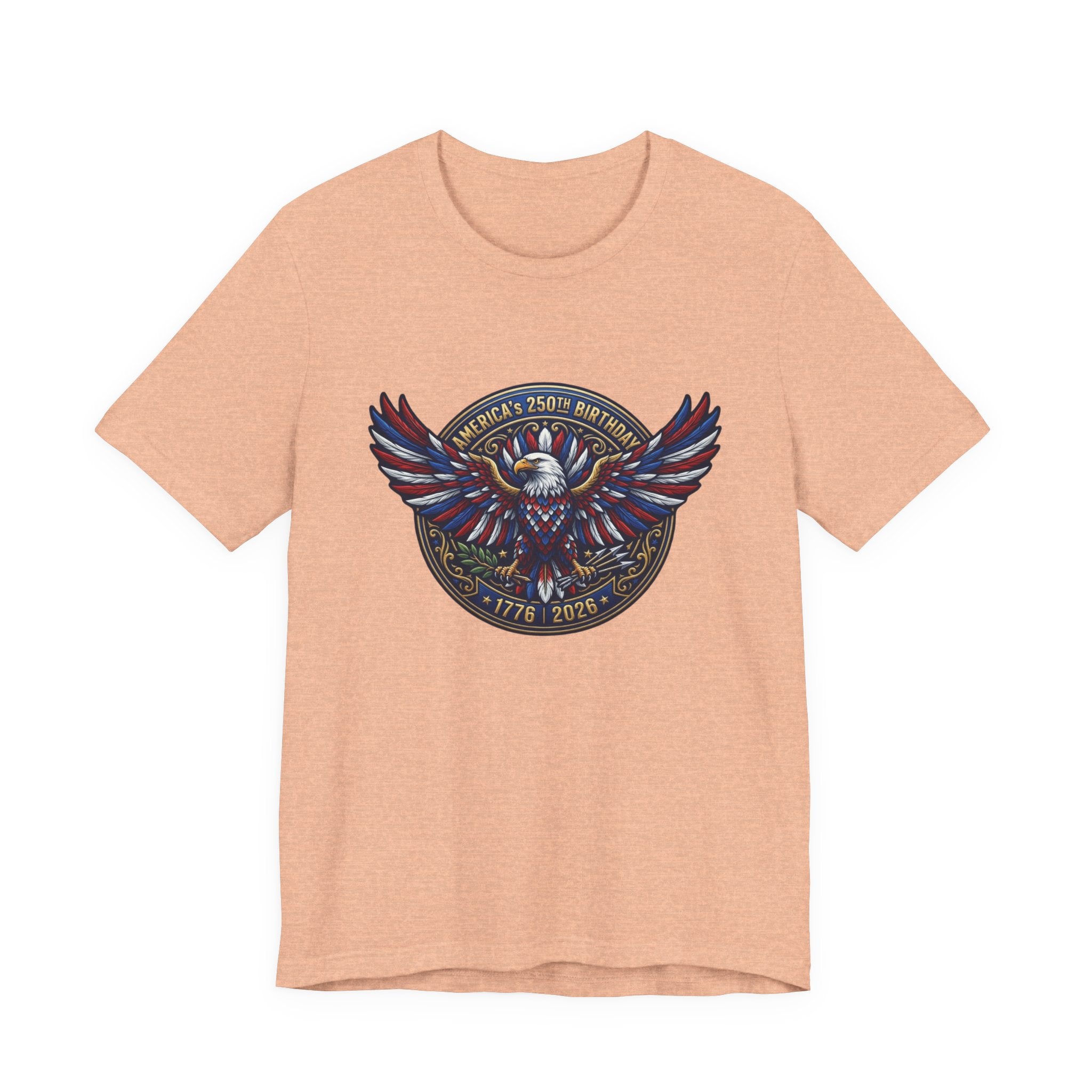 Patriotic Eagle America's 250th Birthday T-Shirt — 1776–2026 Commemorative Tee