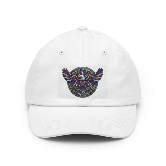 Dad Hat - 'America's 250th Birthday' Embroidered Patriotic Cap