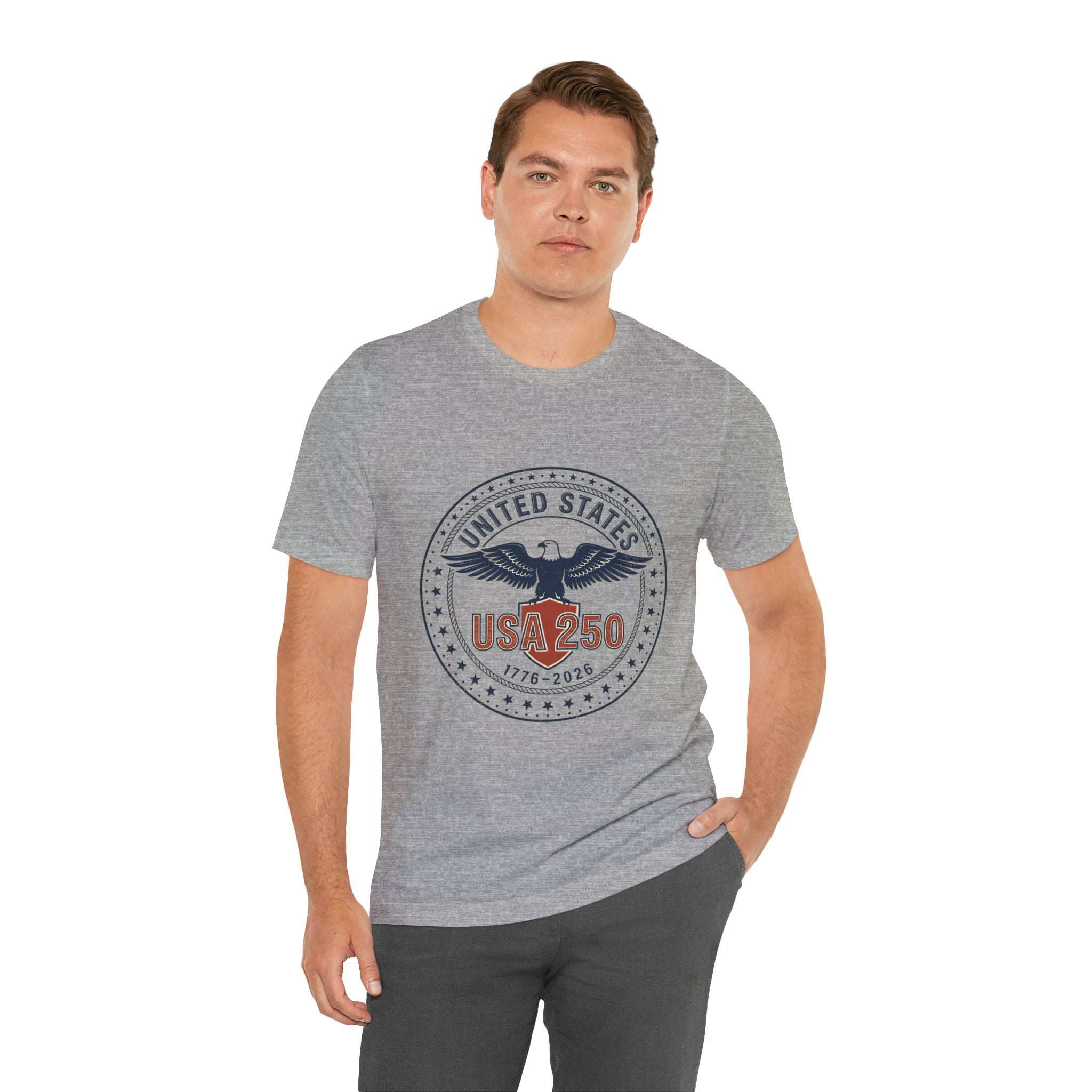 USA 250th Birthday Eagle Seal T-Shirt | 1776-2026 4th of July Patriotic Birthday