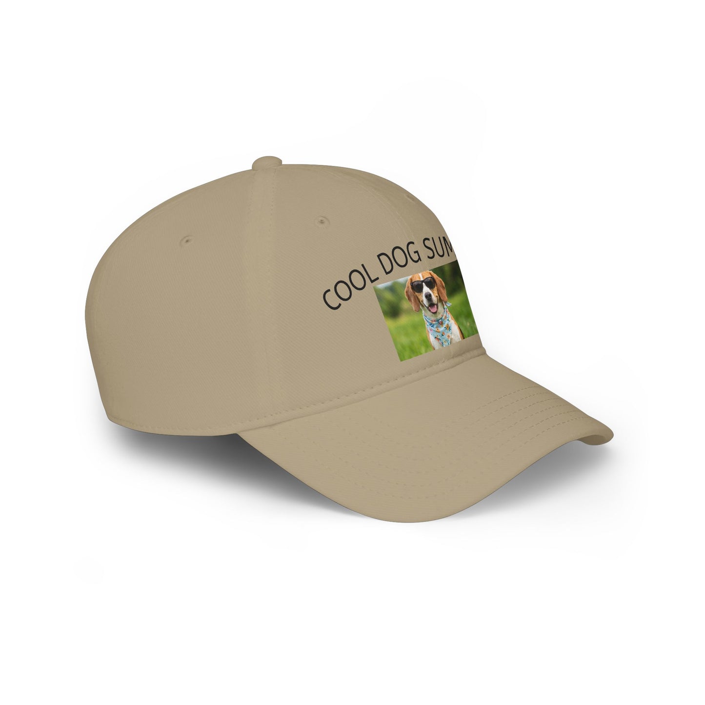 Design your way! Personalized Photo Baseball Cap — Custom Pet Image Low-Profile Hat