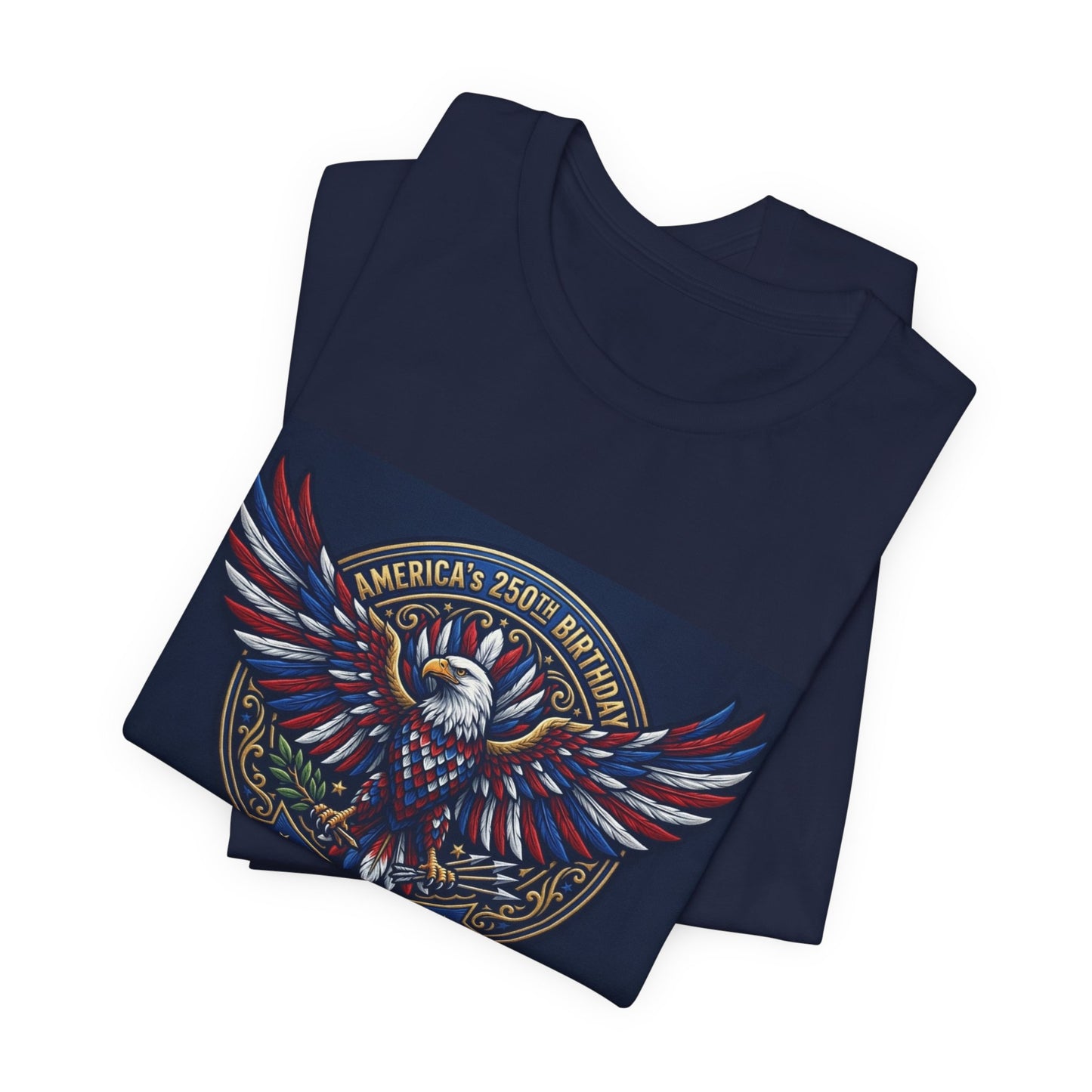 Patriotic Eagle 250th Anniversary T-Shirt — America 1776–2026 Commemorative Tee