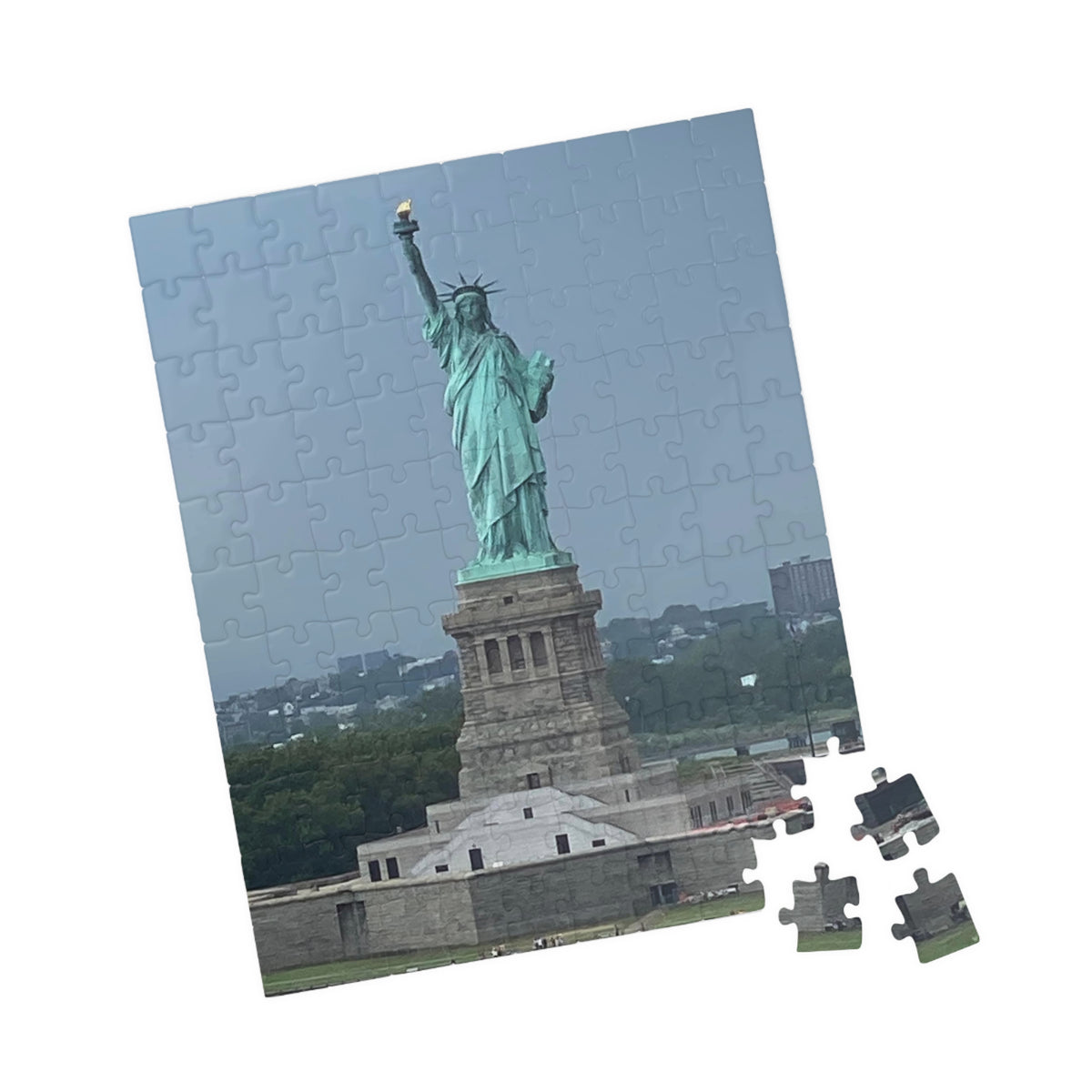 Statue of Liberty Jigsaw Puzzle - New York Landmark Puzzle (110/252/520/1014 pcs)
