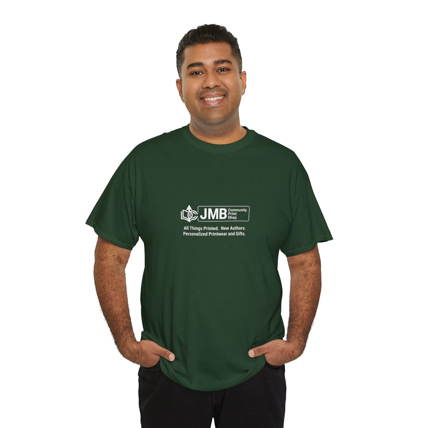 T-Shirt — Minimalist JMB Logo Tee (Small Chest Print)