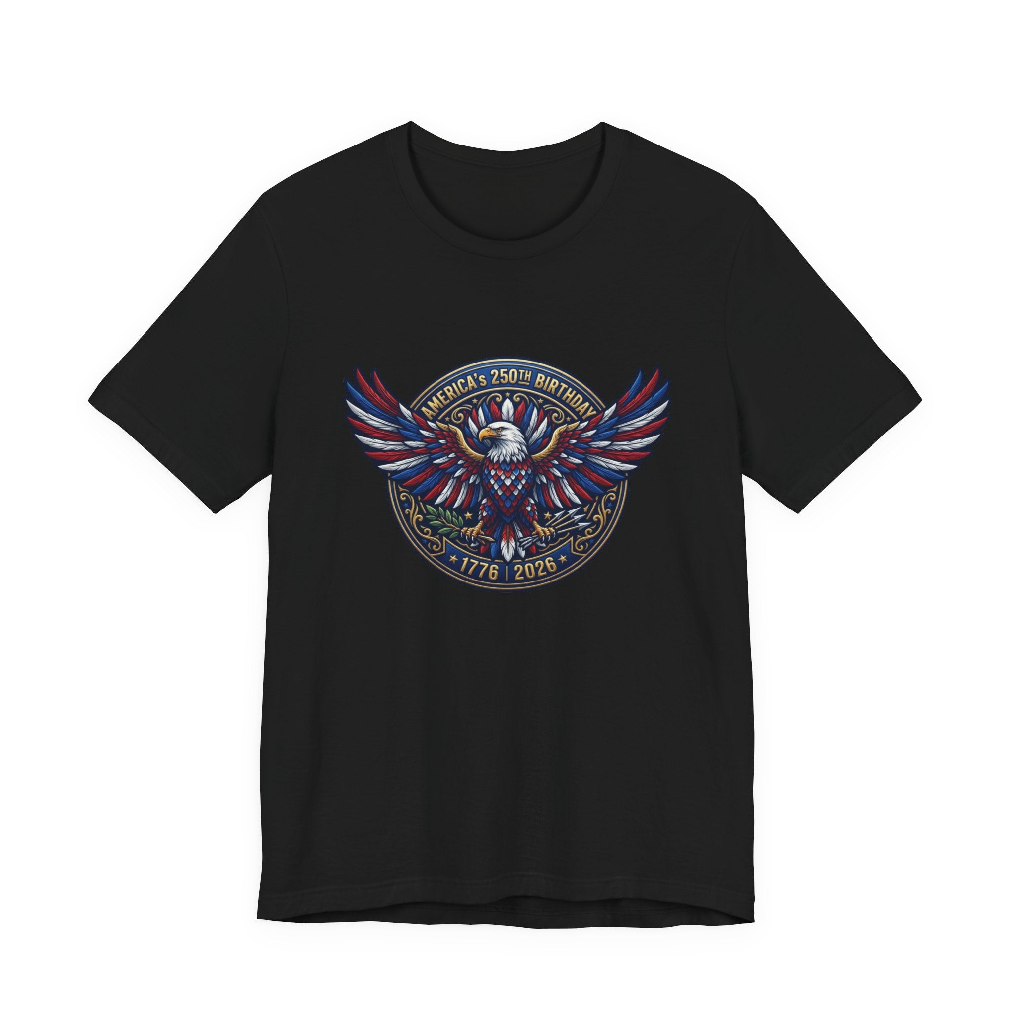 Patriotic Eagle America's 250th Birthday T-Shirt — 1776–2026 Commemorative Tee