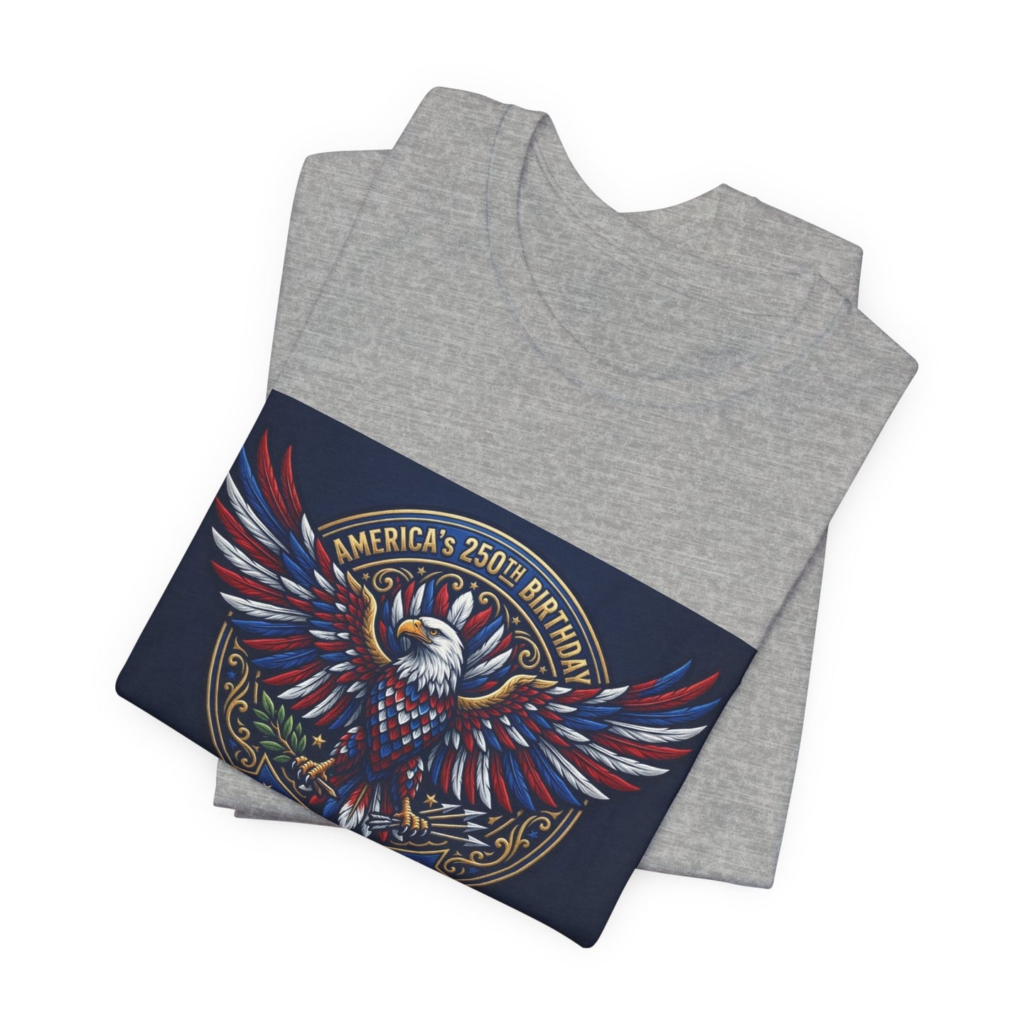 Patriotic Eagle 250th Anniversary T-Shirt — America 1776–2026 Commemorative Tee