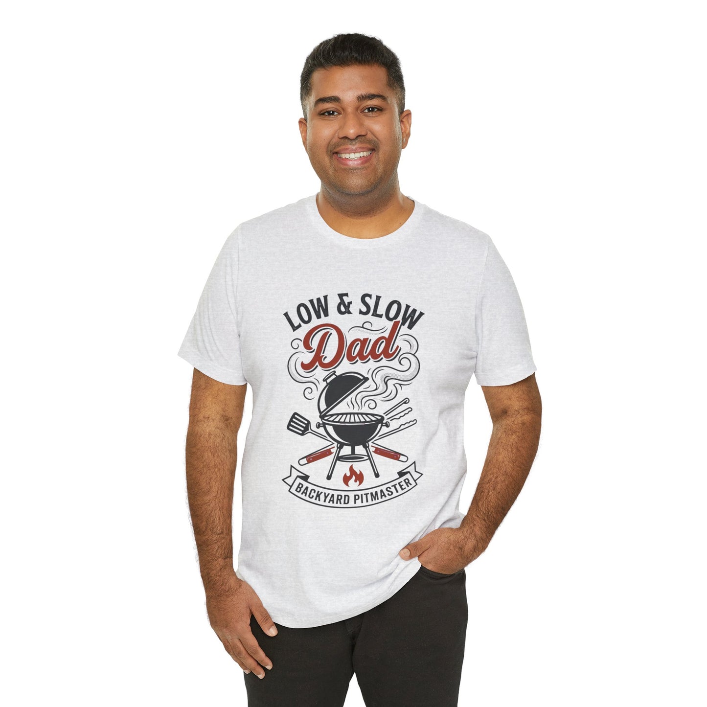 Low & Slow Dad Grill T-Shirt | Father’s Day BBQ Pitmaster Tee