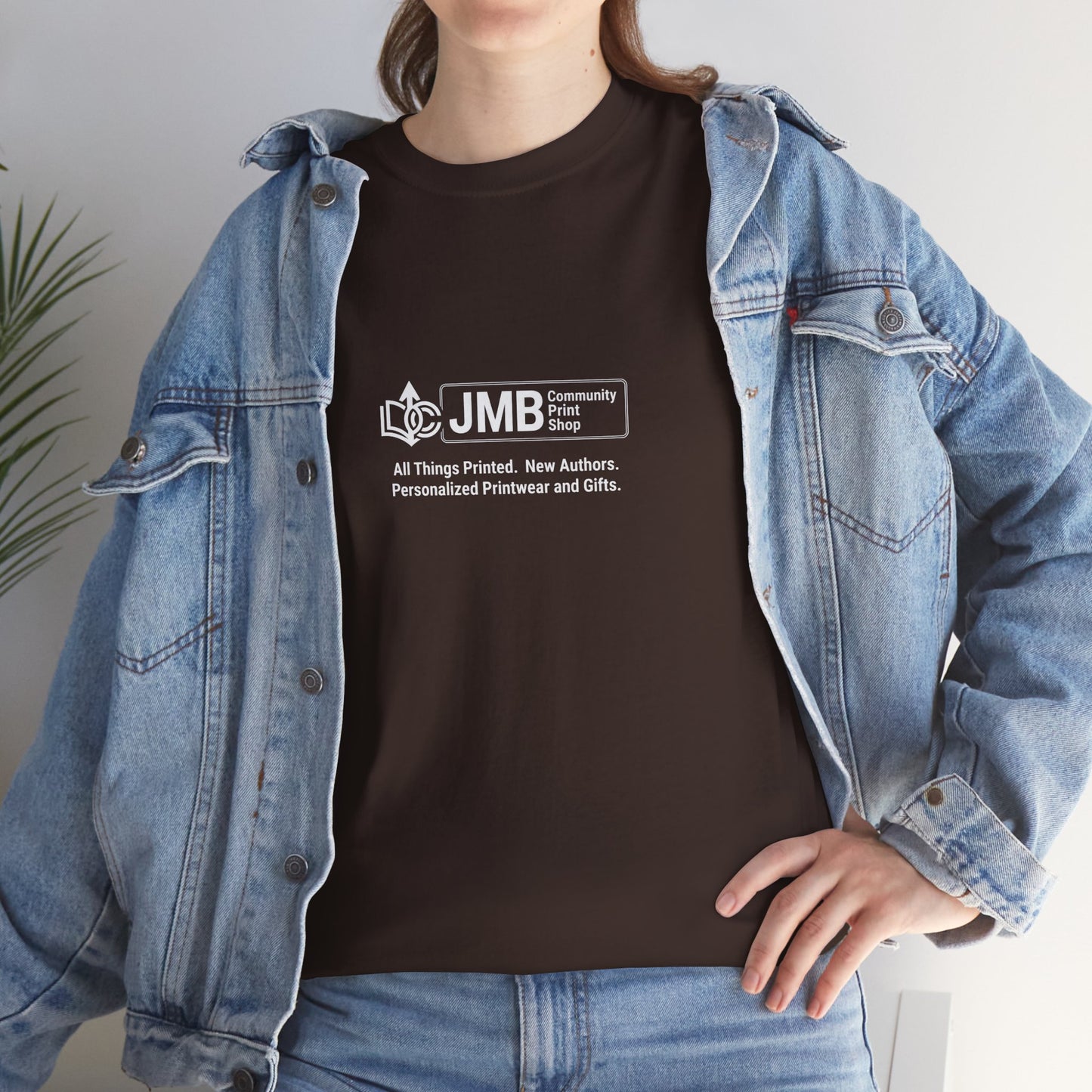 T-Shirt — Minimalist JMB Logo Tee (Small Chest Print)
