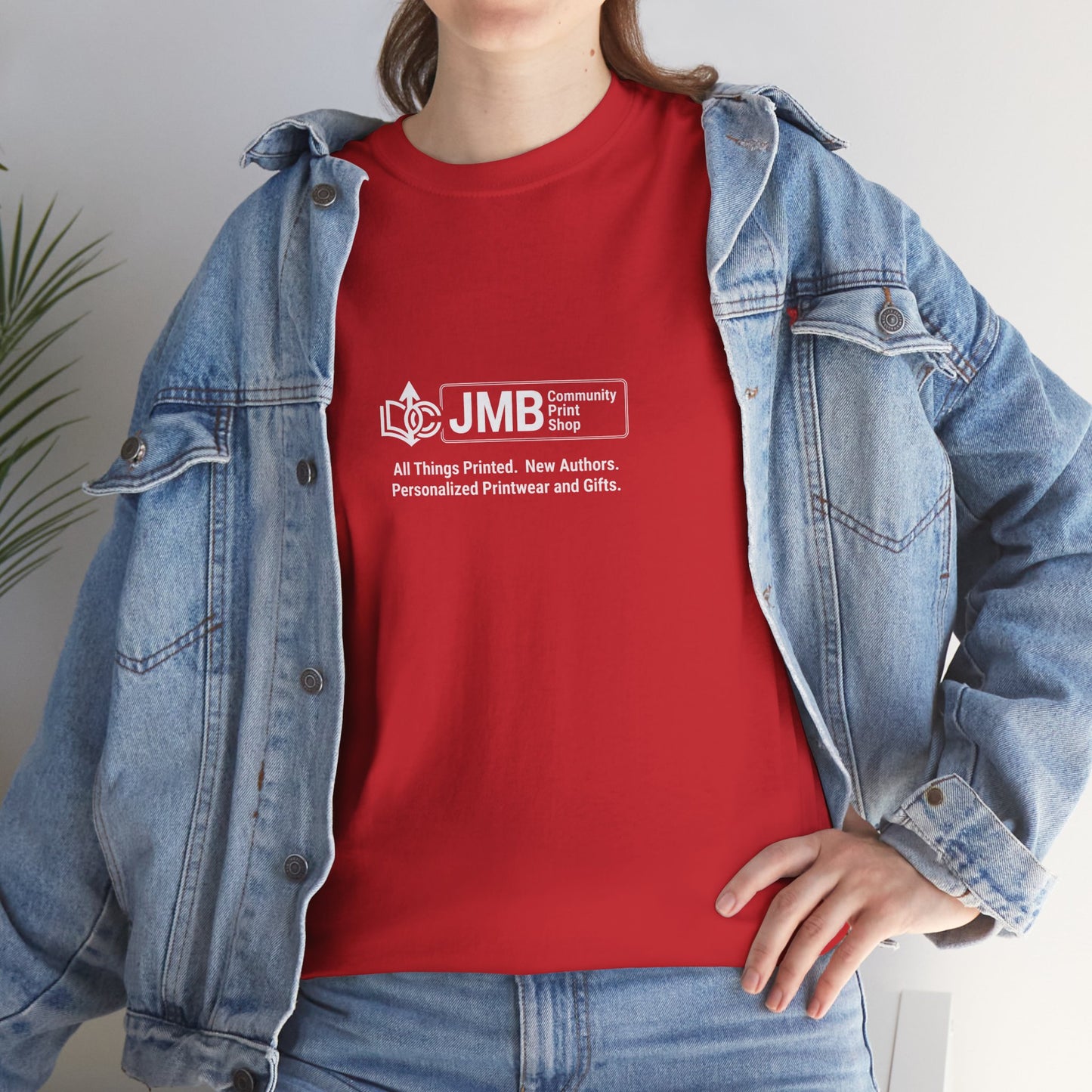 T-Shirt — Minimalist JMB Logo Tee (Small Chest Print)