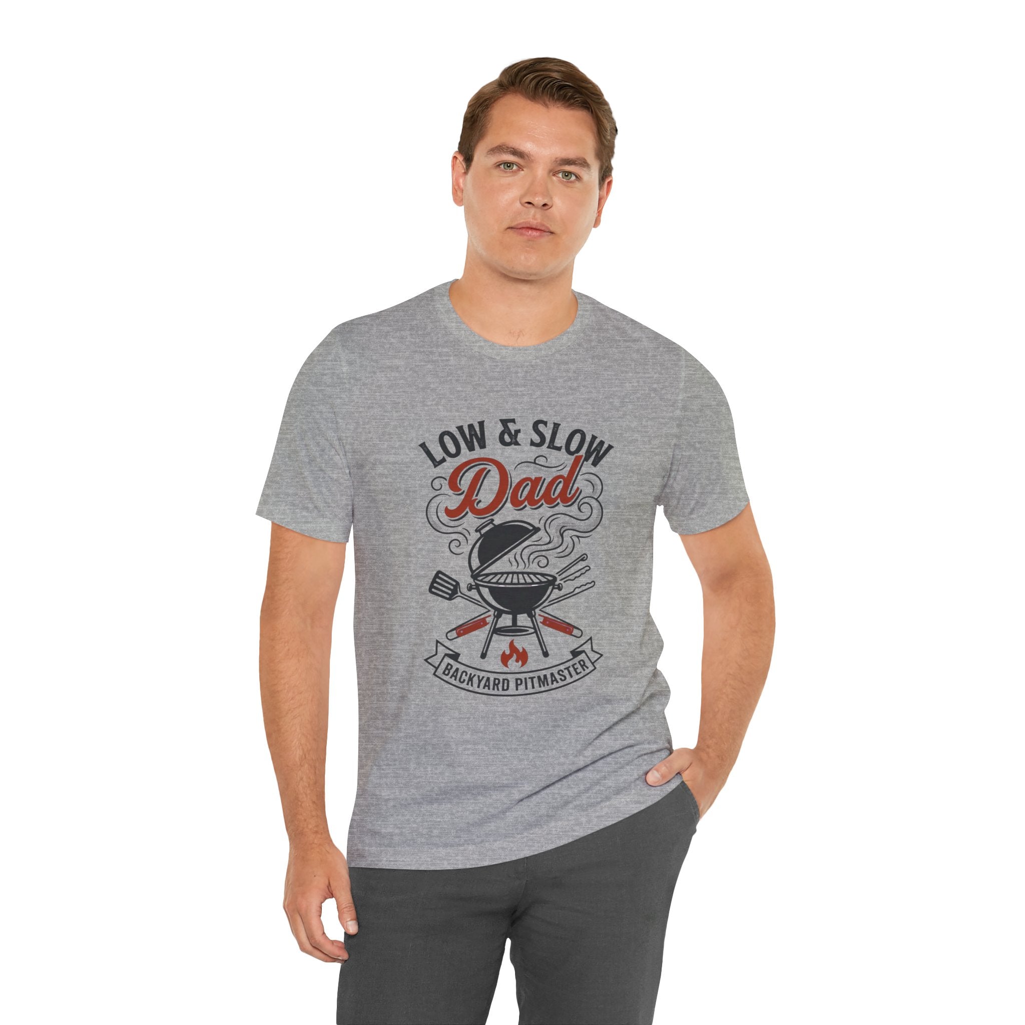 Low & Slow Dad Grill T-Shirt | Father’s Day BBQ Pitmaster Tee