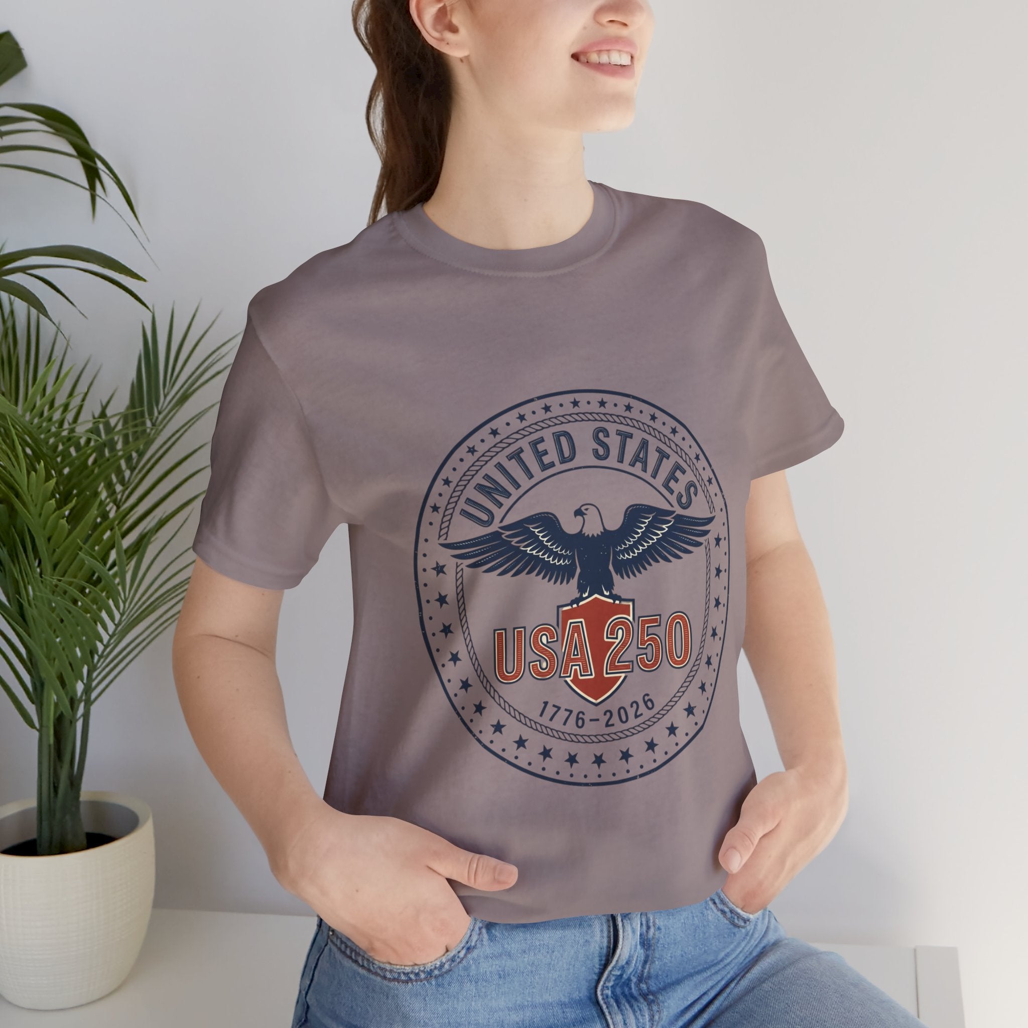 USA 250th Birthday Eagle Seal T-Shirt | 1776-2026 4th of July Patriotic Birthday