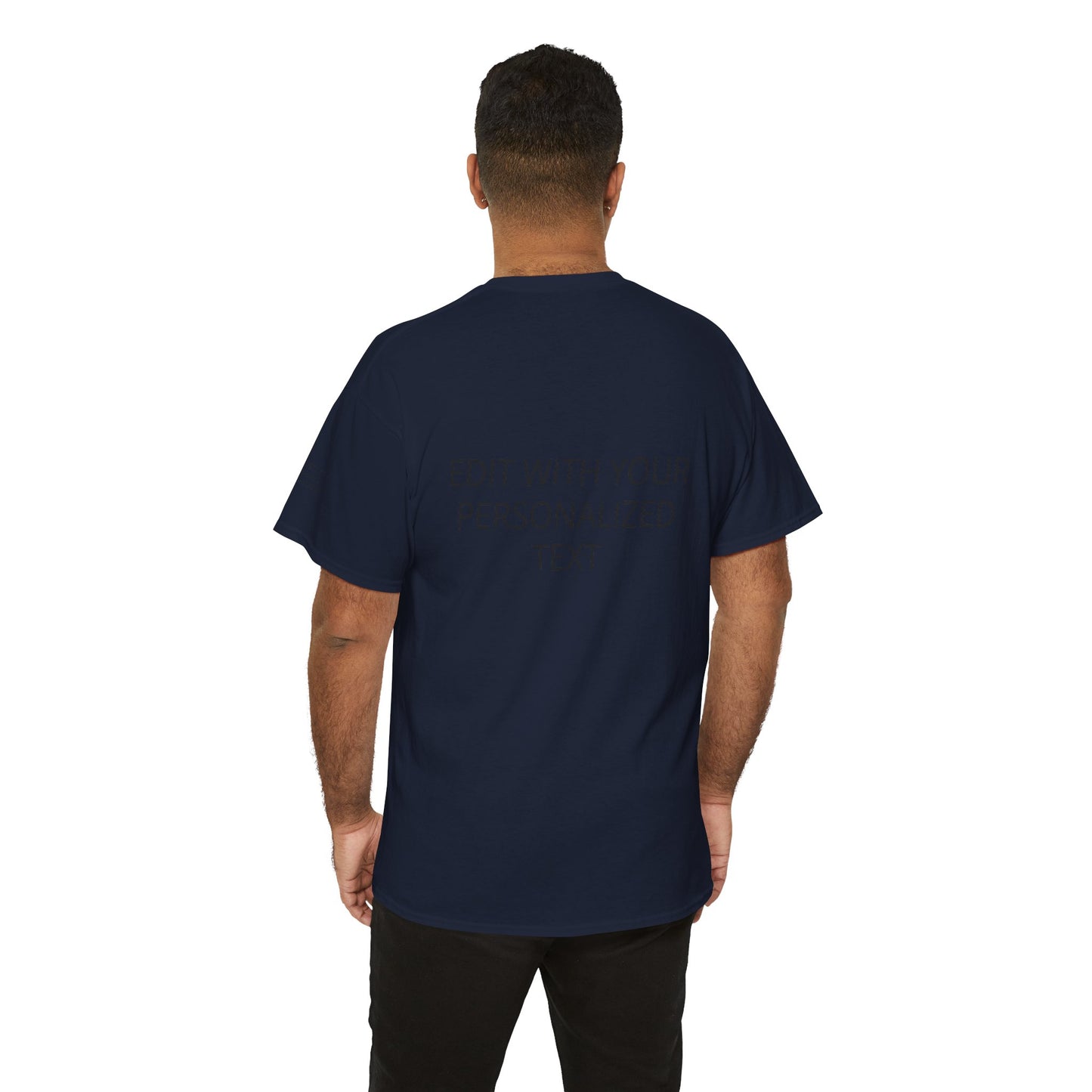 Fully Customizable Multi-Photo T-Shirt – Personalized Text & Image 5-Zone Tee