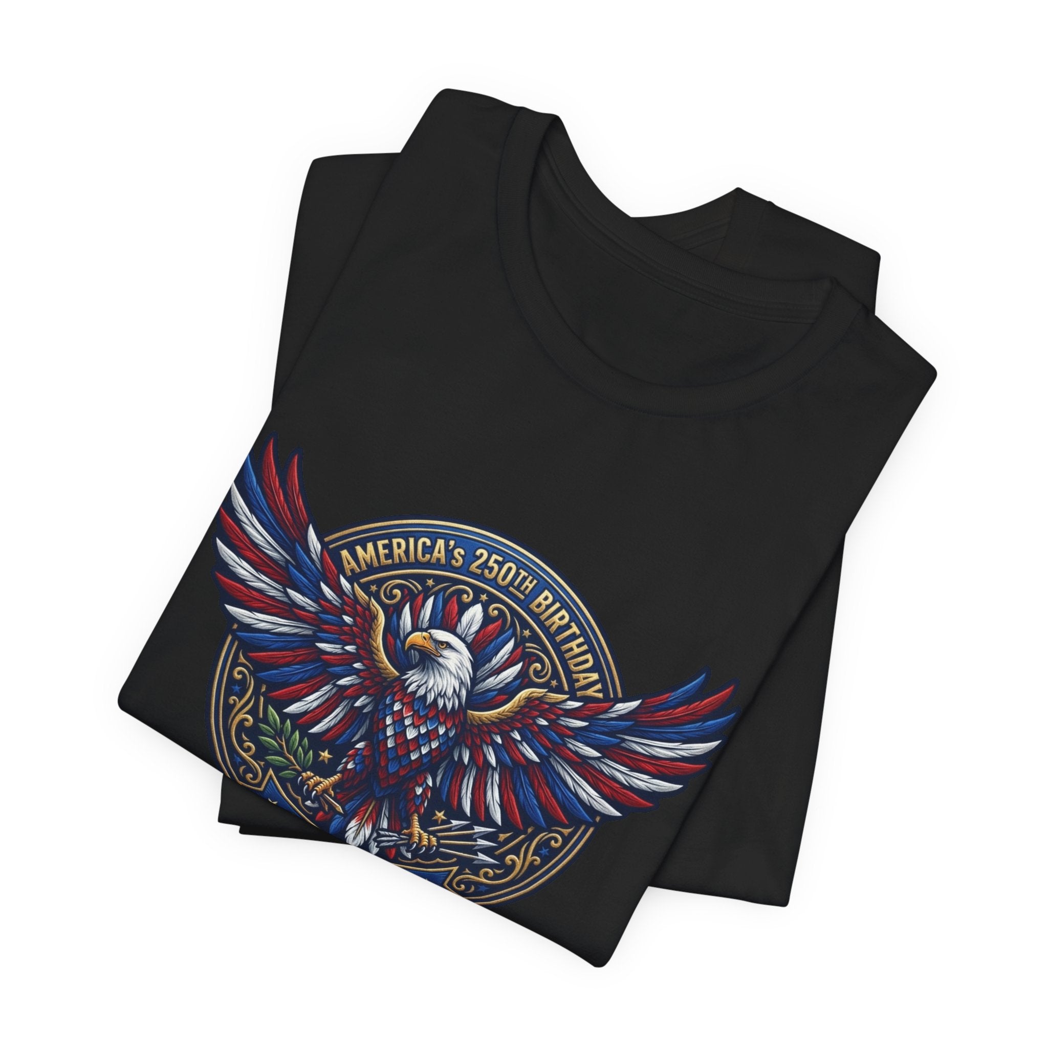 Patriotic Eagle America's 250th Birthday T-Shirt — 1776–2026 Commemorative Tee