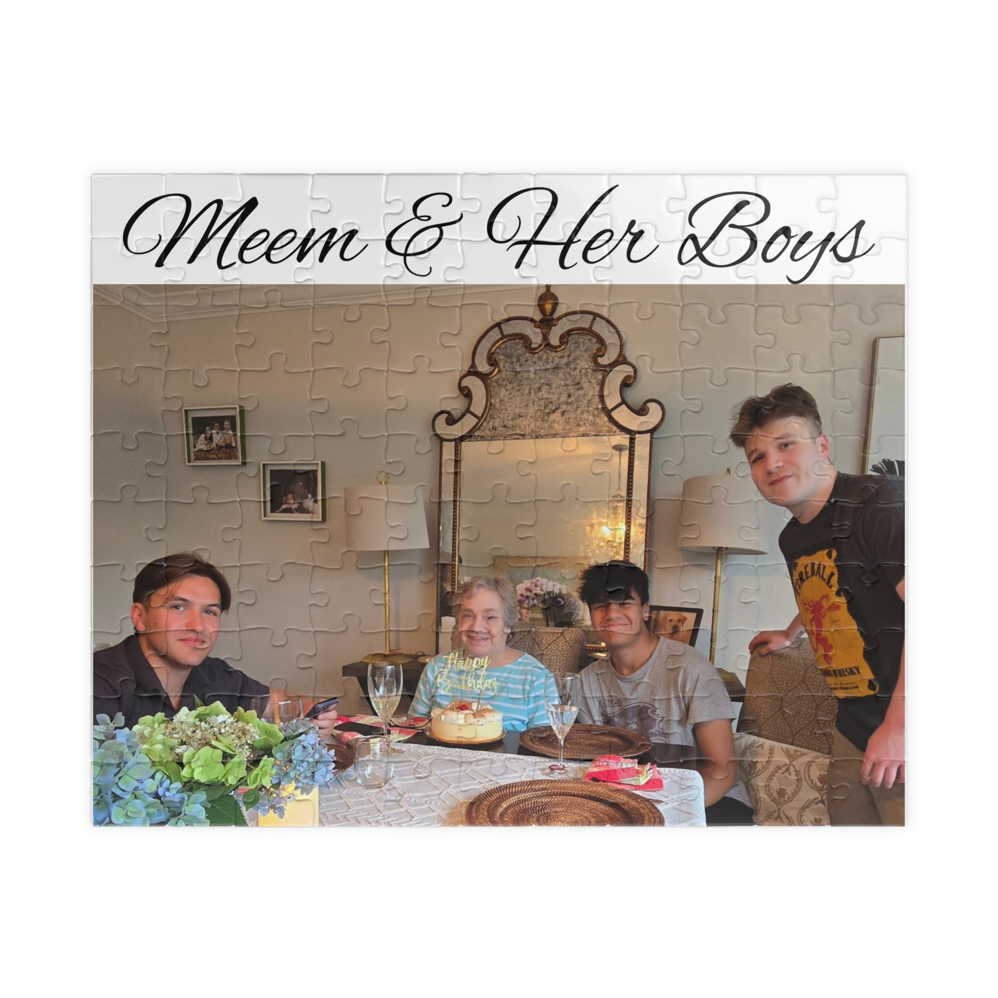 Custom Family Photo Puzzle – Personalized Photo Jigsaw (110, 252, 520, 1014 pcs)