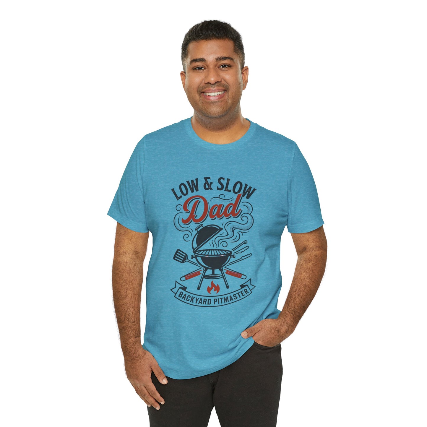 Low & Slow Dad Grill T-Shirt | Father’s Day BBQ Pitmaster Tee