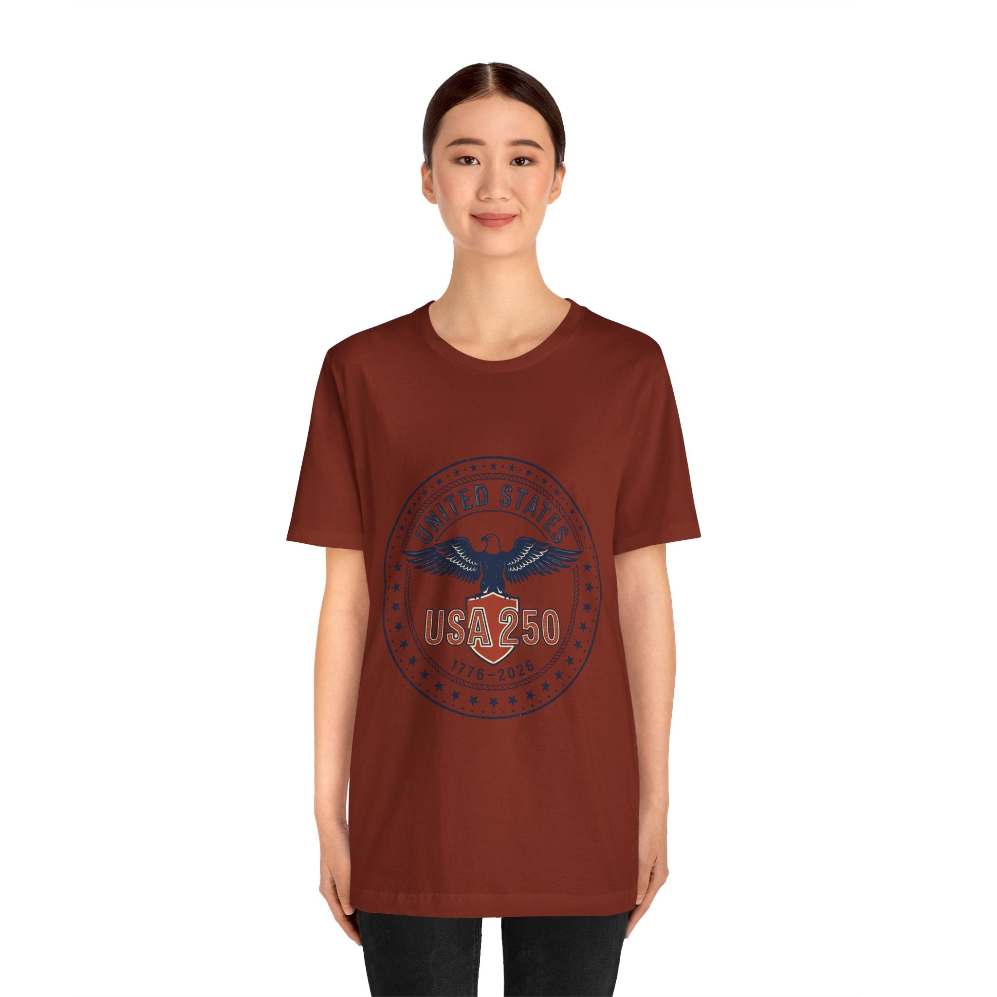 USA 250th Birthday Eagle Seal T-Shirt | 1776-2026 4th of July Patriotic Birthday
