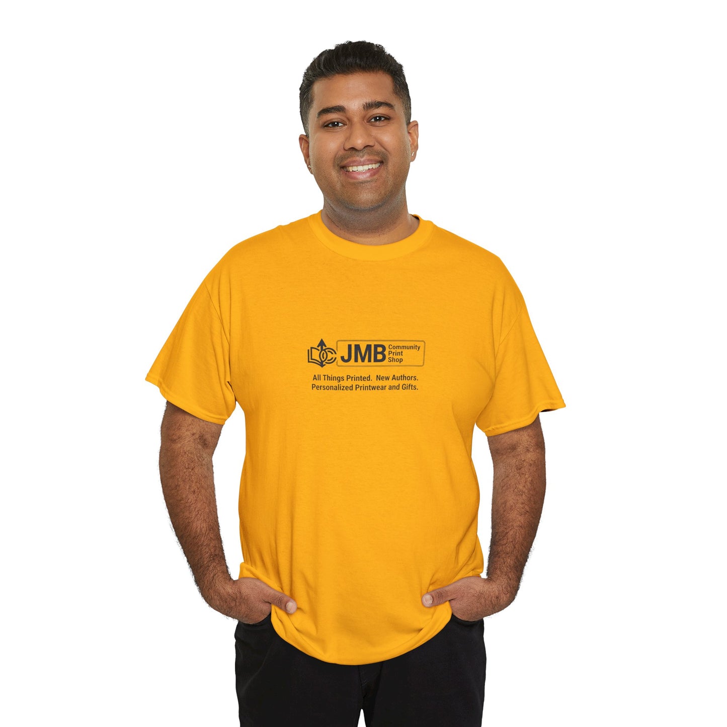 T-Shirt — Minimalist JMB Logo Tee (Small Chest Print)