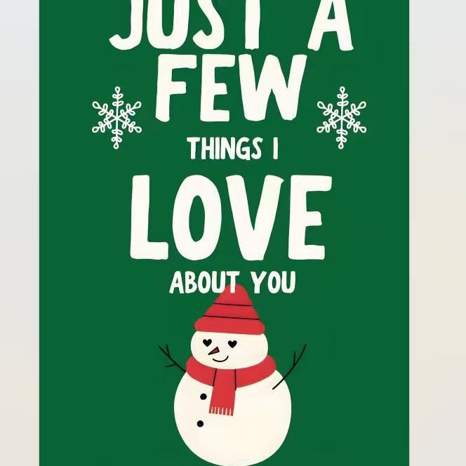 Just A Few Things I Love About You Notebook