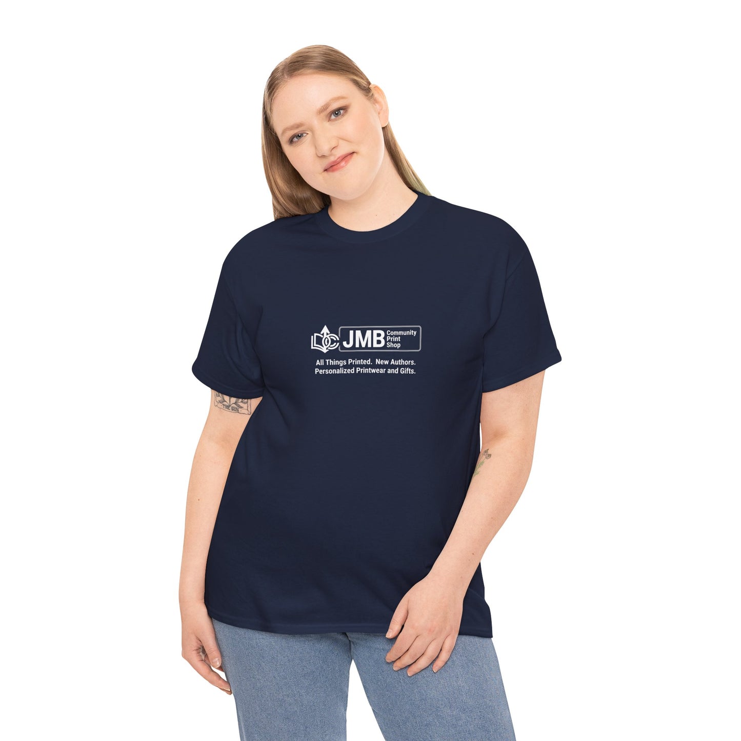 T-Shirt — Minimalist JMB Logo Tee (Small Chest Print)